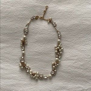 JCREW Gold Statement Necklace